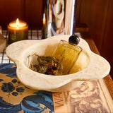 Sage x Clare | Cory Large Resin Bowl | Pearl