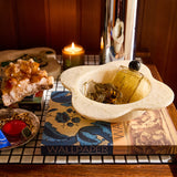 Sage x Clare | Cory Large Resin Bowl | Pearl
