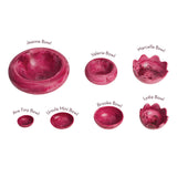 Sage x Clare | Ava Tiny Bowl | Crimson