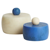 Sage x Clare | Karine Mini Canister | Azure-Pearl