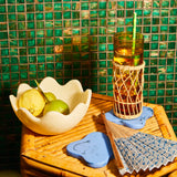 Sage x Clare | Malorie Coaster Set of 2 | Azure