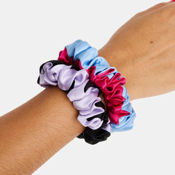 Chunks | Silk Scrunchie Medium Jester