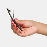 Chunks | Skinny Wavy Barrette | Black