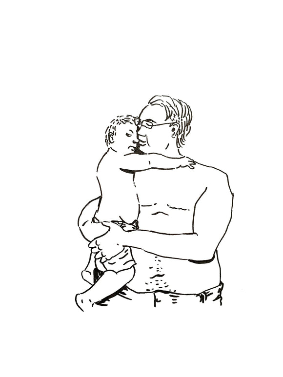 41. Hugging Trans Dad
