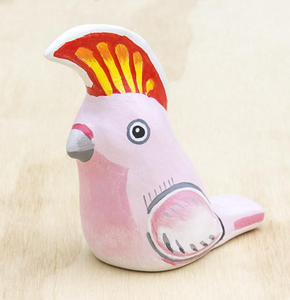 Songbird | Pink Cockatoo Paperweight bird whistle