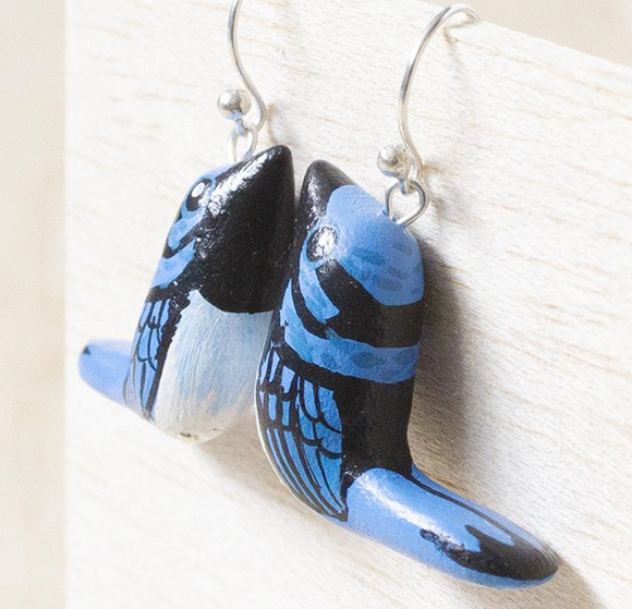 Songbird | Superb Fairy Wren Earrings