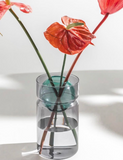 Fazeek | Smoke + Teal Balance Vase