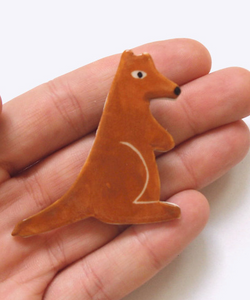 Togetherness |  Kangaroo Brooch