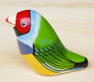 Songbird | Gouldian Finch |  Paperweight Whistle