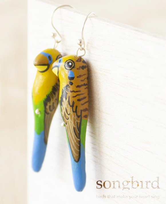 Songbird | Budgerigar | Earrings