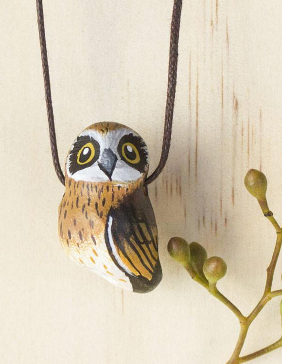 Songbird | BooBook Owl Whistle Necklace