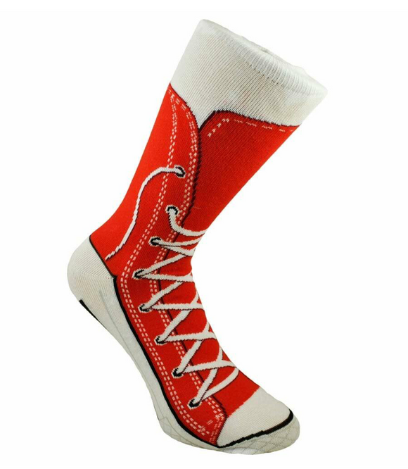 Red Sneaker Socks