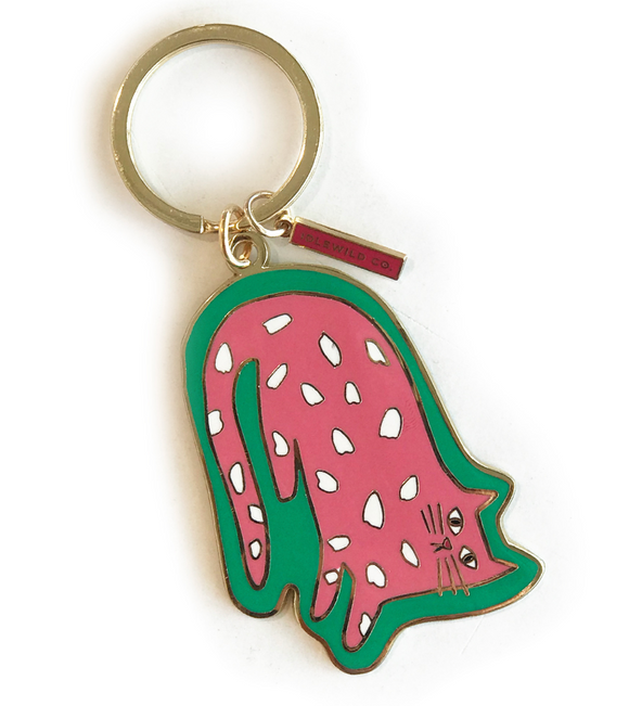 Spotted Cat | Keyring