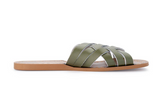 Salt Water Sandals | Retro Slide | Olive | Adult