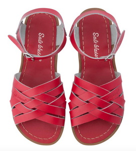 Salt Water Sandals | Retro Sandal | Red | Adult