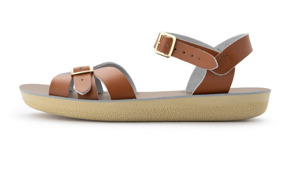Salt Water Sandals Sun-San Boardwalk Tan Adult – Corner