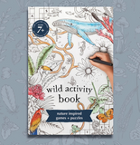 Wild Activity Book | Nature Inspired games + Puzzles