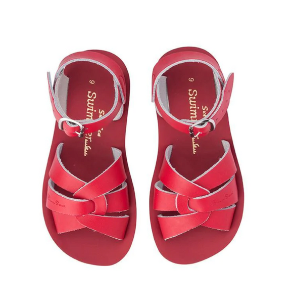 Salt Water Sandals | Swimmer | Red | Kids